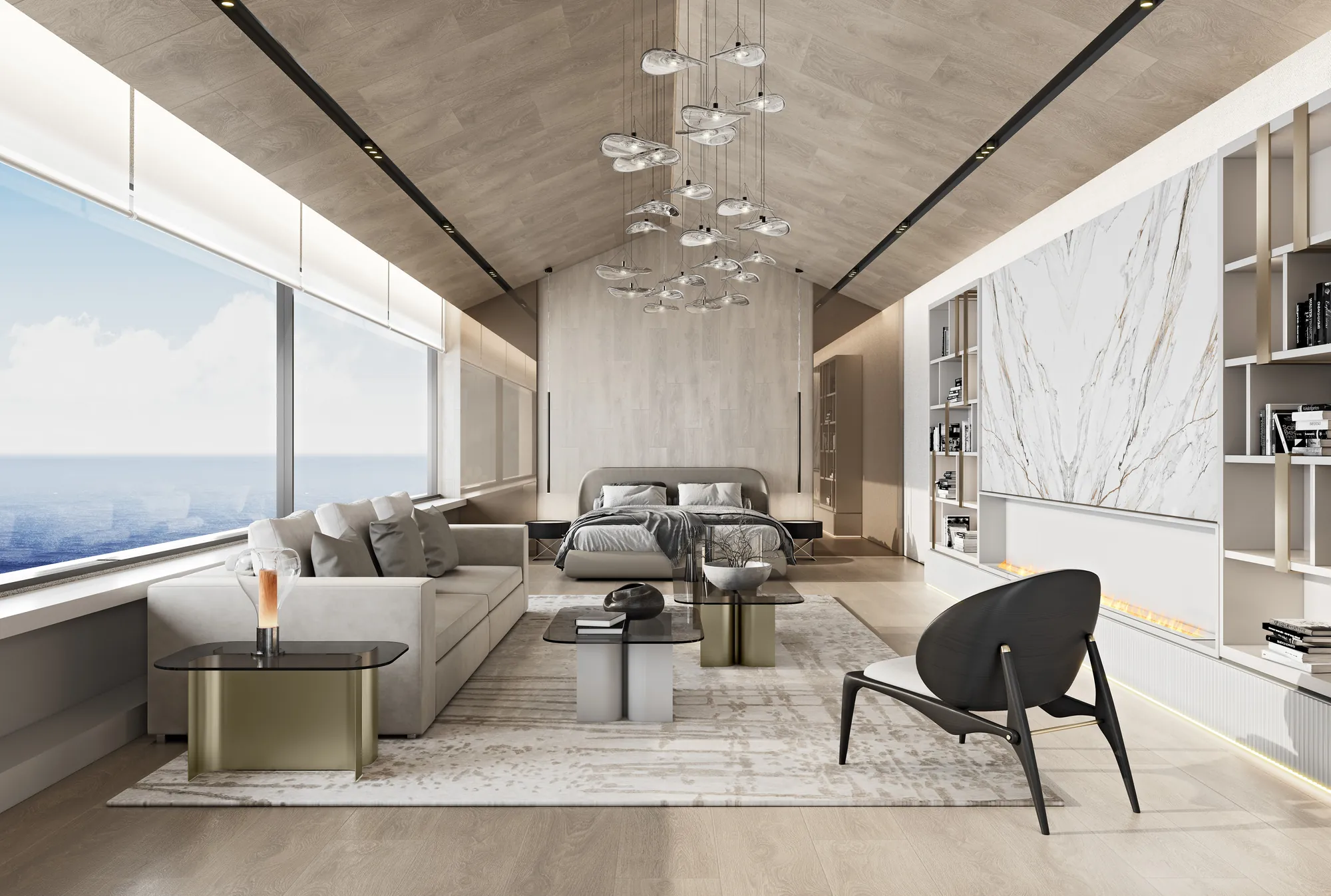 Sea-view residence